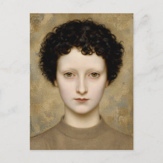 Cartão Postal Inteligência Delicada – Um Retrato de Arte Fina