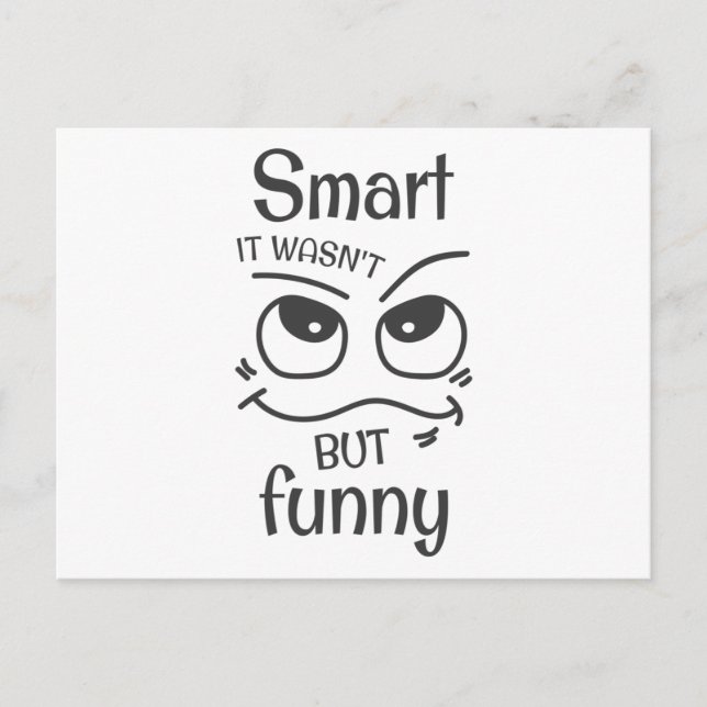 Cartão Postal Inteligente não foi só engraçado (Frente)