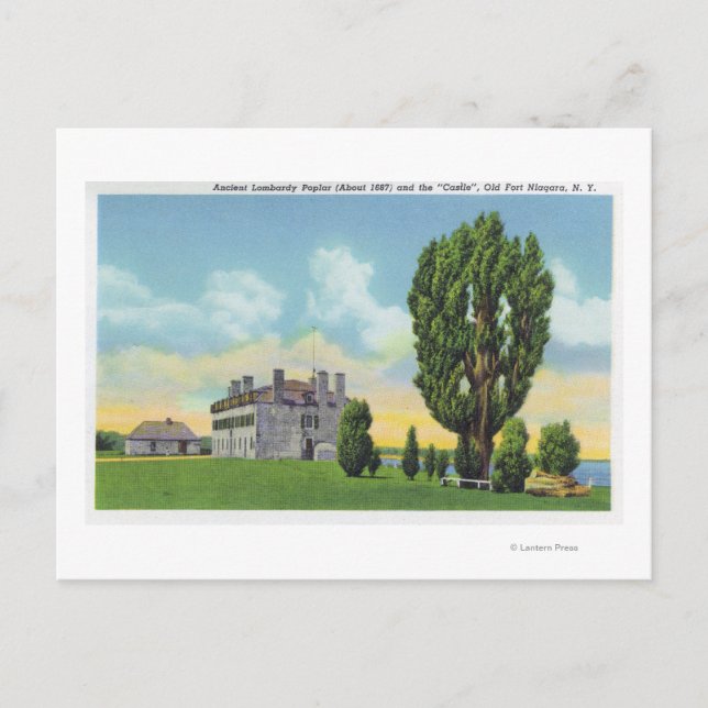 Cartão Postal Interior da Capela Jesuíta no Castelo Francês Anti (Frente)