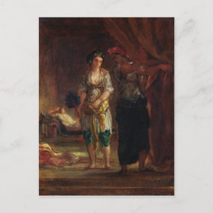 Cartão Postal Interior de um Hamer em Oran, c.1847