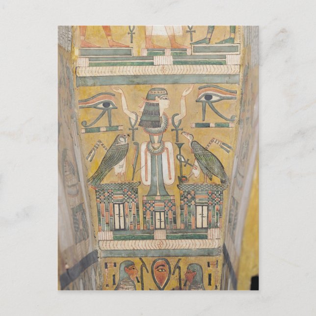 Cartão Postal Interior do caixão de Imenemipet (Frente)