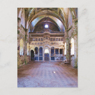 Cartão Postal Interior, Igreja, Panayia Pyrgiotissa, Kayakoyu