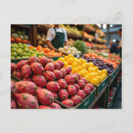 Cartão Postal Interpretação Artística do Mercado Esquilino