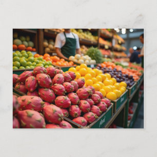 Cartão Postal Interpretação Artística do Mercado Esquilino