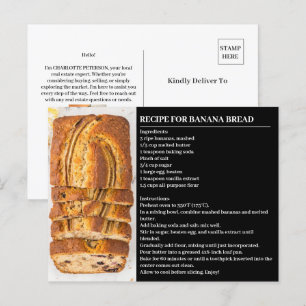 Cartão Postal Introdução ao Imóvel com receita
