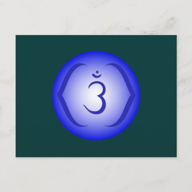 Cartão Postal Intuition Chakra - Ajna (Frente)