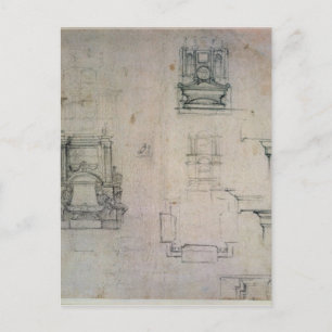 Cartão Postal Inv. 6-25-545. R. Designs para tumbas