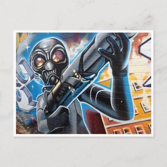 Cartão Postal invasão (Frente)