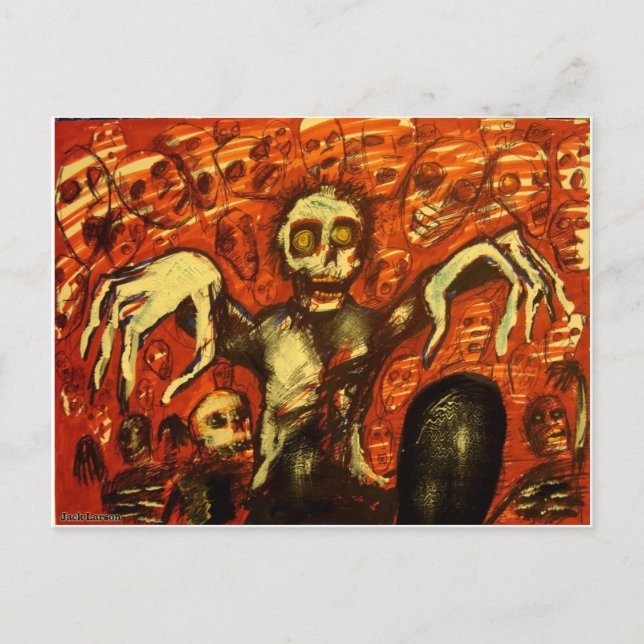 Cartão Postal Invasores Do Túmulo (Frente)