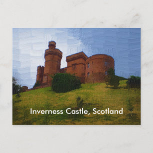 Cartão Postal Inverness Castle, Escócia