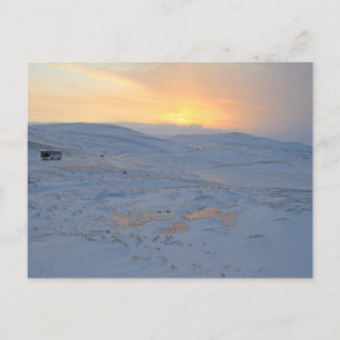 Cartão Postal Inverno da Noruega