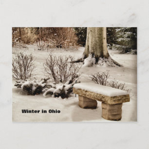 Cartão Postal Inverno em Ohio