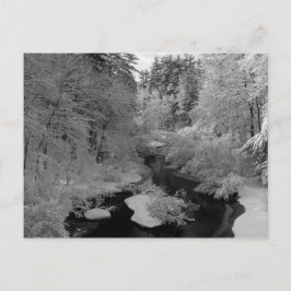 Cartão Postal Inverno na Nova Inglaterra