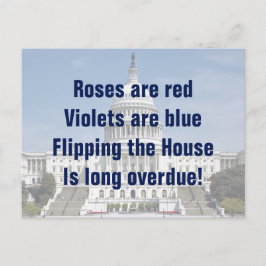 Cartão Postal Invertendo a Câmara dos Representantes