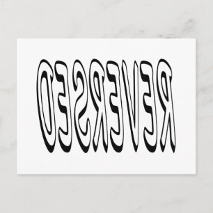 Cartão Postal Invertido