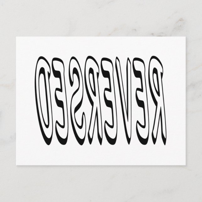 Cartão Postal Invertido (Frente)