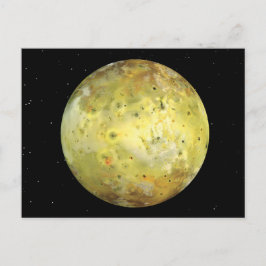 Cartão Postal Io Lua vulcânica de Júpiter