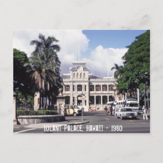 Cartão Postal Iolani Palace Hawaii