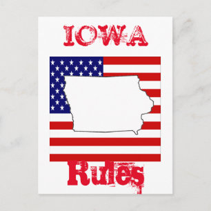 CARTÃO POSTAL IOWA 
