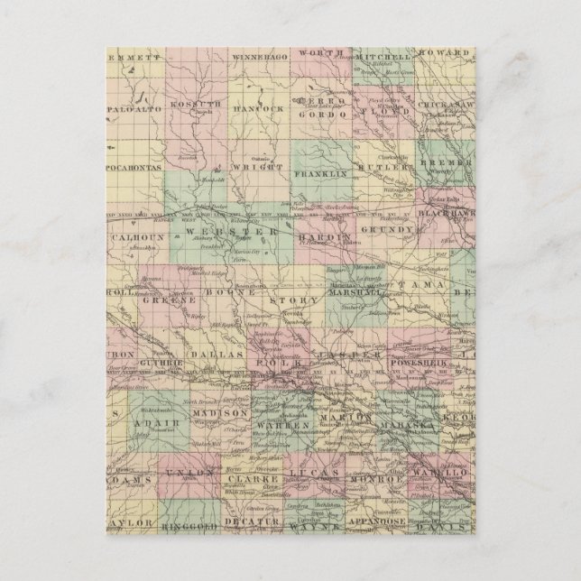 Cartão Postal Iowa 2 (Frente)