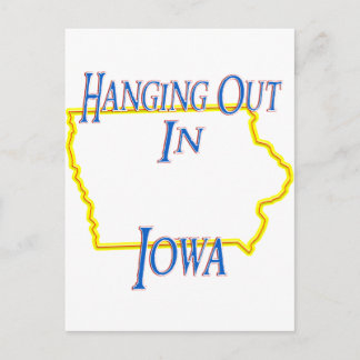 Cartão Postal Iowa - Saindo