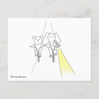 Cartão Postal Ir Juntos Cartão-Postal