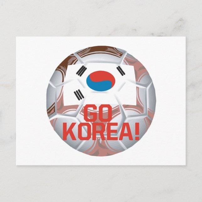 Cartão Postal Ir para a Coreia (Frente)