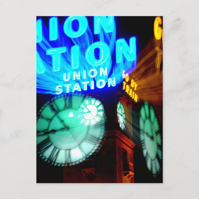 Cartão Postal Ir por trem (Frente)