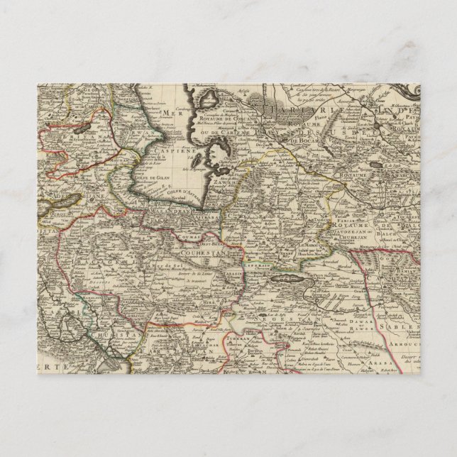 Cartão Postal Irã, Afeganistão, Paquistão (Frente)