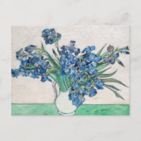 Íris Azuis por Vincent Van Gogh Arte Fino