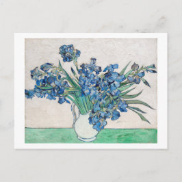 CARTÃO POSTAL "IRISES" 1890 DE VINCENT VAN GOGH