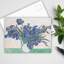 Cartão Postal Irises, Vincent van Gogh