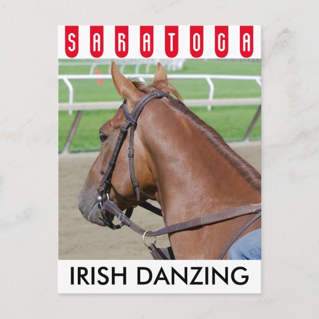 Cartão Postal Irish Danzing 2 anos (Frente)