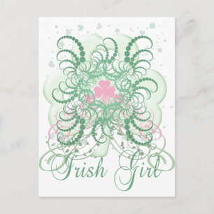 Cartão Postal Irish Girl 2