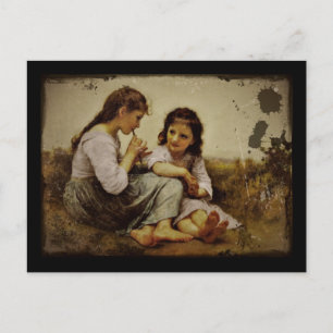 Cartão Postal Irish Penny Whistle Girls