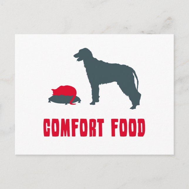 Cartão Postal Irish Wolfhound (Frente)