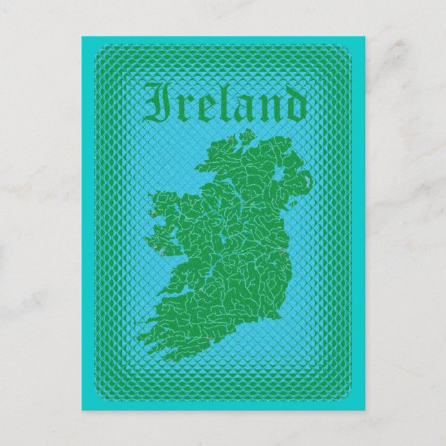Cartão Postal Irlanda (Frente)