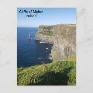Cartão Postal Irlanda, Cliffs of Moher, Co. Clare, Irlanda