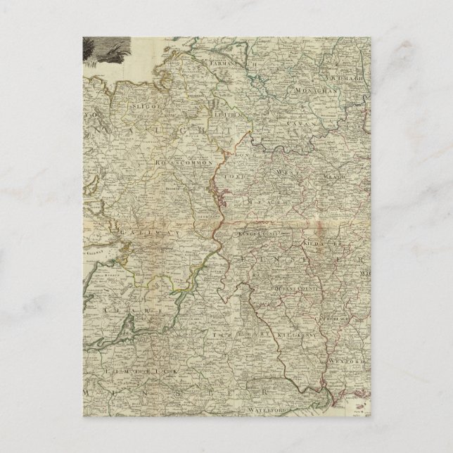 Cartão Postal Irlanda composta (Frente)