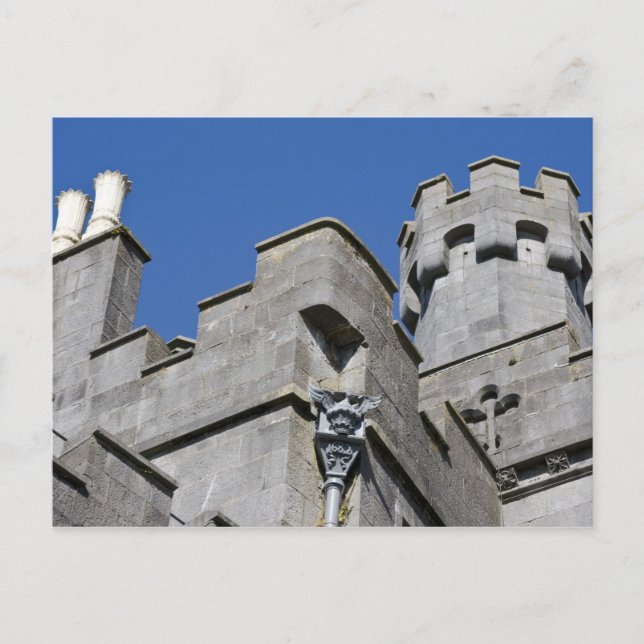 Cartão Postal Irlanda, County Kilkenny, castelo medieval. (Frente)