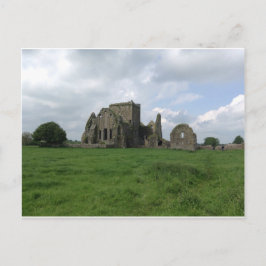 Cartão Postal Irlanda Hore Abbey Irish Ruins Rock de Cashel
