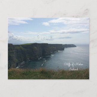 Cartão Postal Irlanda Penhascos de Moher