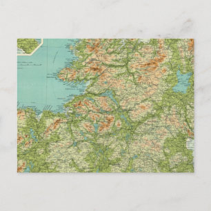 Cartão Postal Irlanda seção norte