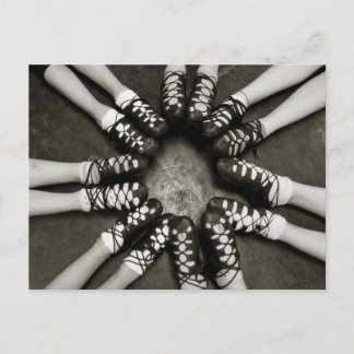 Cartão postal irlandês Dance Ghillies