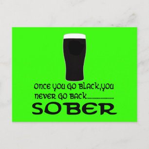 Cartão Postal Irlandês hilário