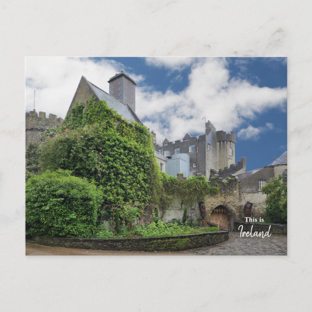 Cartão Postal Irlandês Verde - Irlanda (Frente)