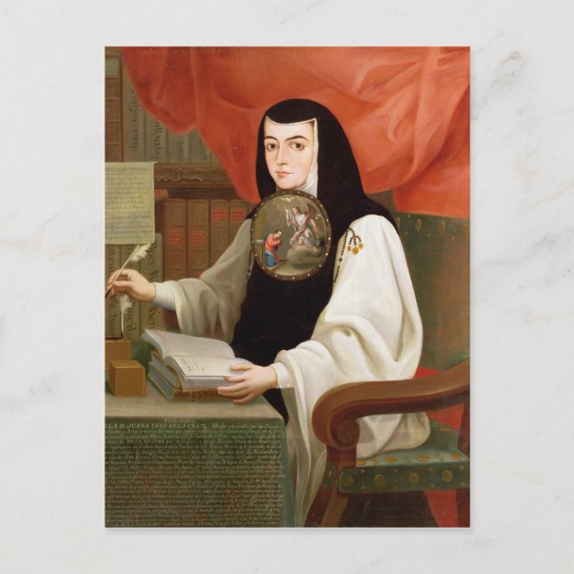 Cartão Postal Irmã Juana Ines de la Cruz (Frente)