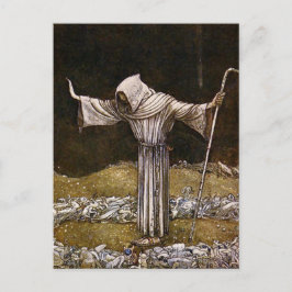 Cartão Postal “Irmão Martin” Aquarela de John Bauer