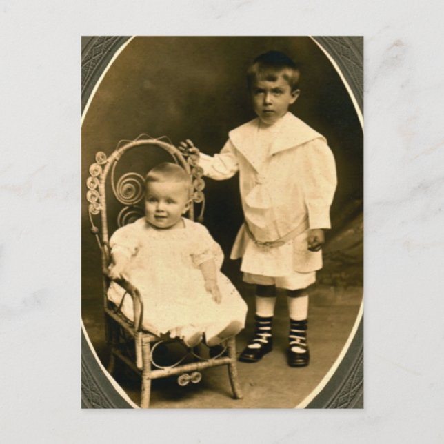 Cartão Postal Irmãos de Nascimento, Amigos para Sempre (Frente)