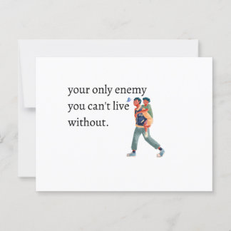 Cartão Postal Irmãos do Dia Nacional dos Irmãos